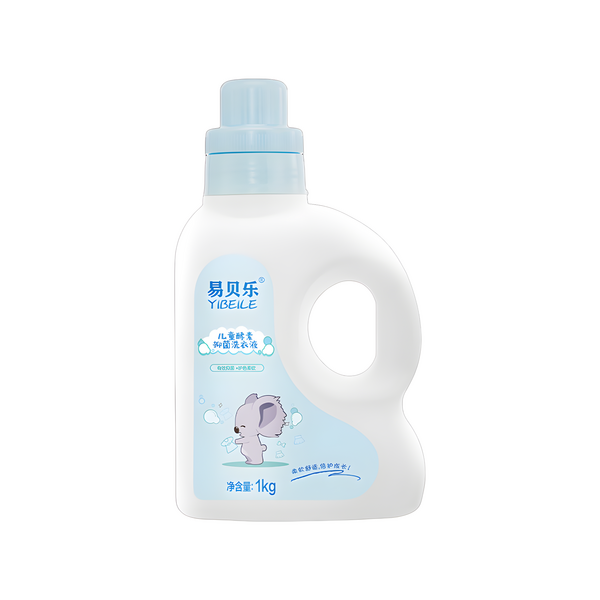 (Кол-во в коробке 12 шт) YIBEILE Антибактериальный гель для стирки детских вещей с энзимами 1 кг