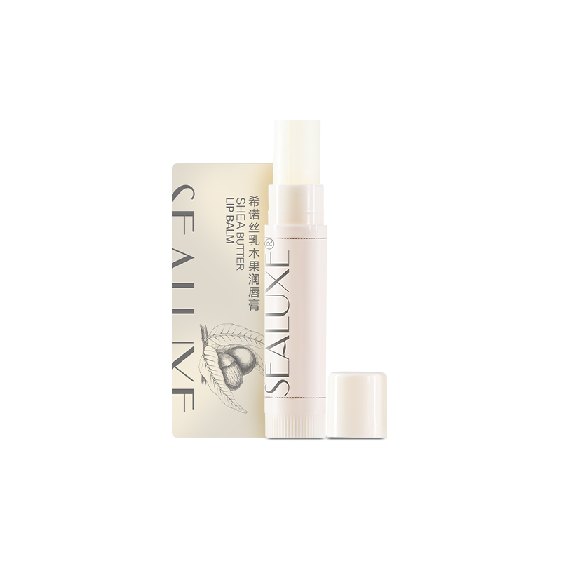 Кол-во в коробке 144 шт) SEALUXE Бальзам для губ с маслом ши