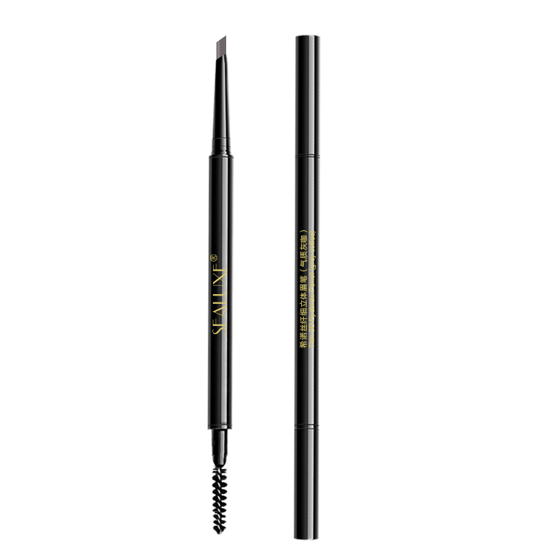 (Кол-во в коробке 144 шт) SEALUXE тонкий трехмерный карандаш для бровей/80мг/серо-коричневого цвета
