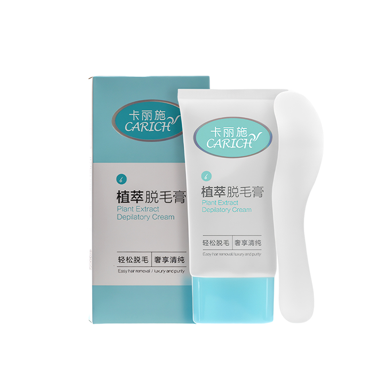 (Кол-во в коробке 36 шт) CARICH Крем для депиляции с растительными экстрактами 60г
