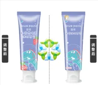 (Кол-во в коробке 48 шт) BLUE POINT children‘s toothpaste/BLUE POINT детская зубная паста 60г
